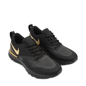Nike Women's Black and Gold Sneakers